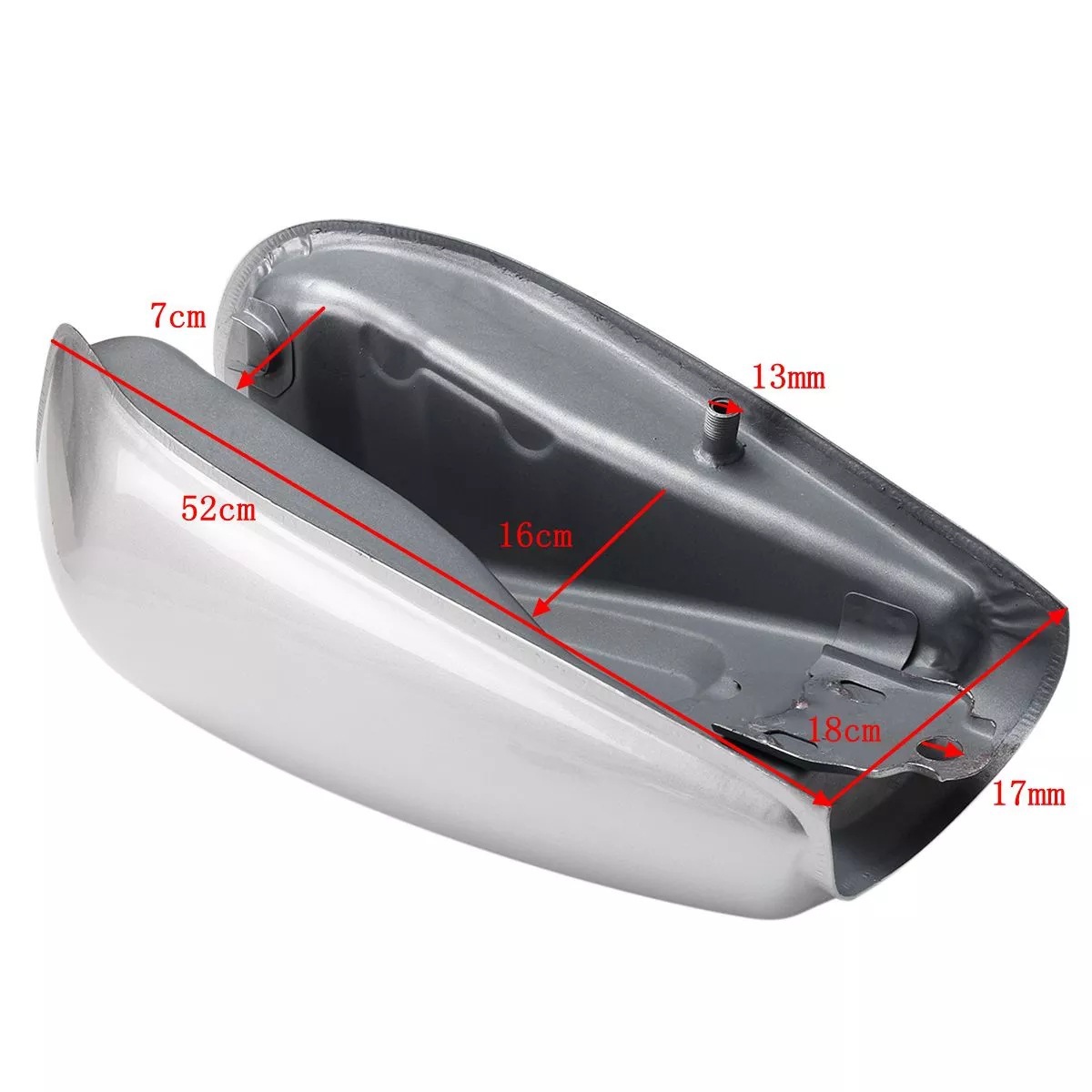Neutral Cg125 Motorcycle Retro Modified Fuel Tank Kit Without Side Holes with Oil Switch Oil Iron