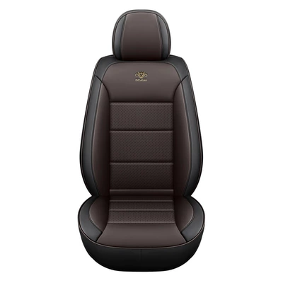 Neutral Seat Cushion Seat Covers, Four Seasons Pad - single-seat-black-coffee-color-five-seat-cushions-with-full-leather