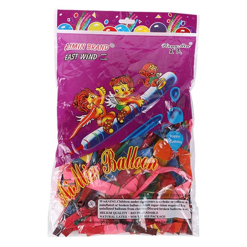 Los fabricantes venden al por mayor cohetes globos juguetes para niños globos largos volarán, se llamarán globos, puestos de mercado nocturno, globos de látex