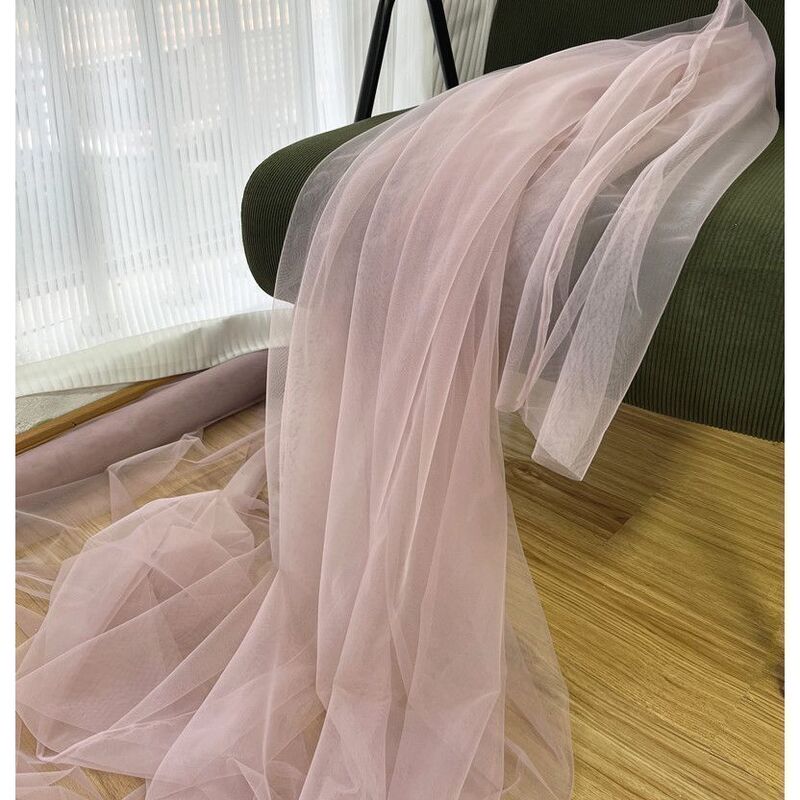东方美学绿色古风雅静布置纱幔幼儿园环创纱布料汉服柔软装饰网纱|undefined