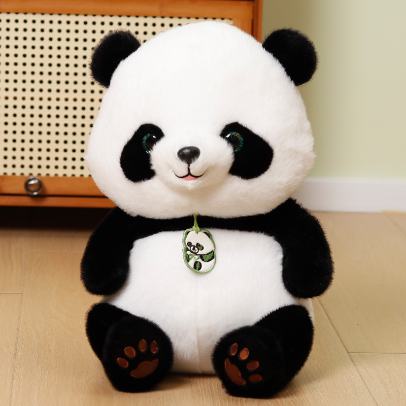 Panda Bebé juguetes de peluche panda gigante muñeca Sichuan Chengdu Panda馆 muñeca de simulación panda WenChuang alrededor