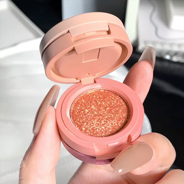 Light Breeze Floating Three-Color Eyeshadow Matte Earthy Milk Tea Color Pearlescent Fine Shimmer Brightening Bento Box Eyeshadow Cross-Border Beauty Makeup