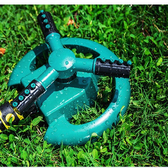 Jardín Greening rociador giratorio rociador creciente rociador giratorio automático de 360 grados rociador de riego agrícola césped