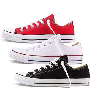 Wholesale Canvas Shoes for Men and Women Korean Style High and Low Top Meiqi Spring and Autumn Versatile Harajuku Student Couple Sneakers