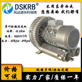 KRB-910S-2 380V 12.5KW灌装机械配套旋涡气泵 大风量工业真空泵