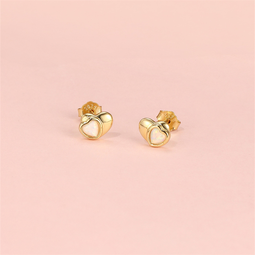 1g Weight 925 Sterling Silver Ear Needle Material Zircon Inlay Material Drop Earrings, Ear Studs Classification 1 Pair Quantity Daily Occasion 925 Sterling Silver Material Four Leaf Clover, Heart Shape Pattern All Seasons Season Women's Gender Plating Design IG Style Style 1 Pair 925 Sterling Silver Four Leaf Clover Heart Shape Zircon Drop Earrings Ear Studs 10