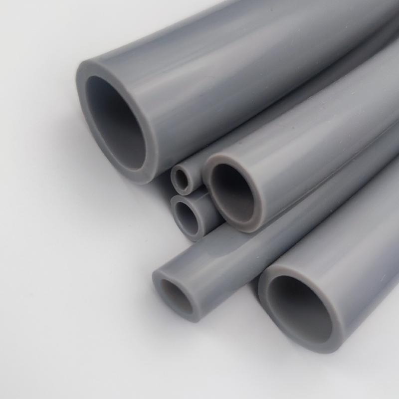 Tubo de silicona gris resistente a altas y bajas temperaturas de grado alimenticio tubo de guía aislante tubo de manguera de cocina diámetro interno 2 * 3 * 4 image 4