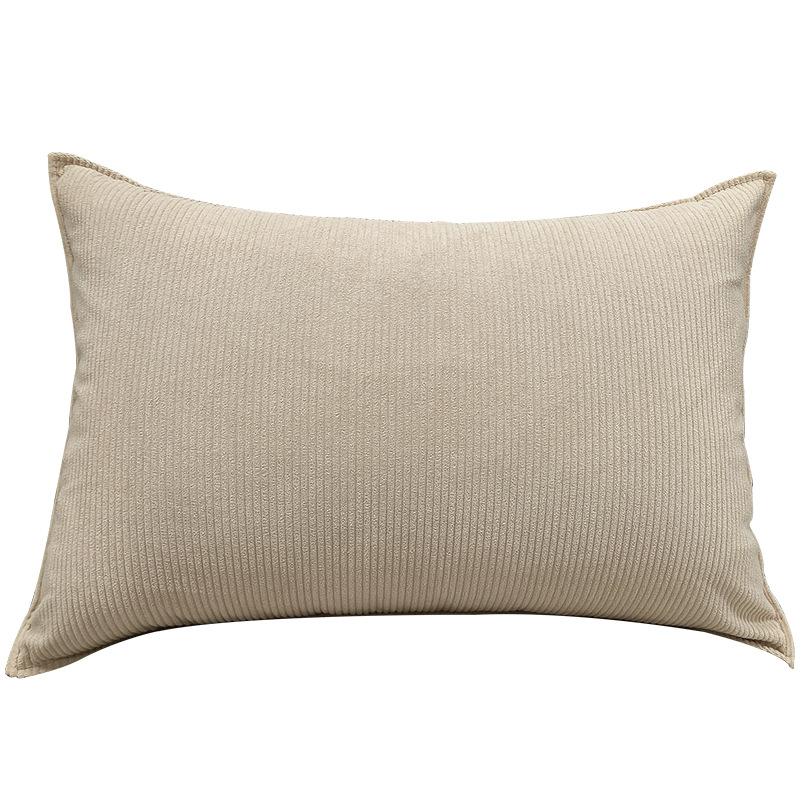 新品コーデュロイ長方形ソファクッション抱き枕大クッションリビングベッドバックカバー高級感