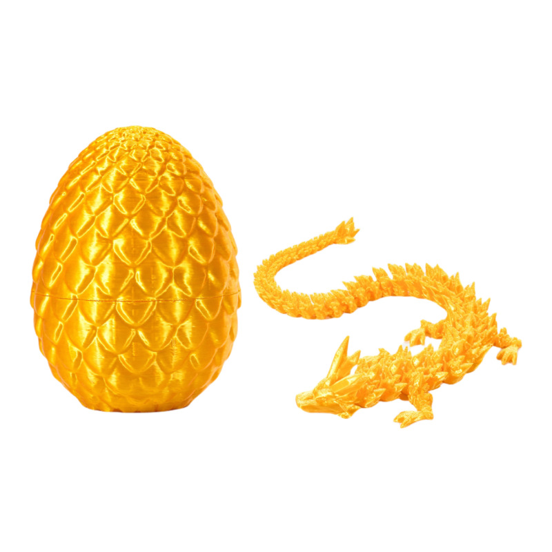跨境批发3D打印龙蛋神龙套装玩具宝石龙摆件手办礼物装饰创意潮玩|undefined