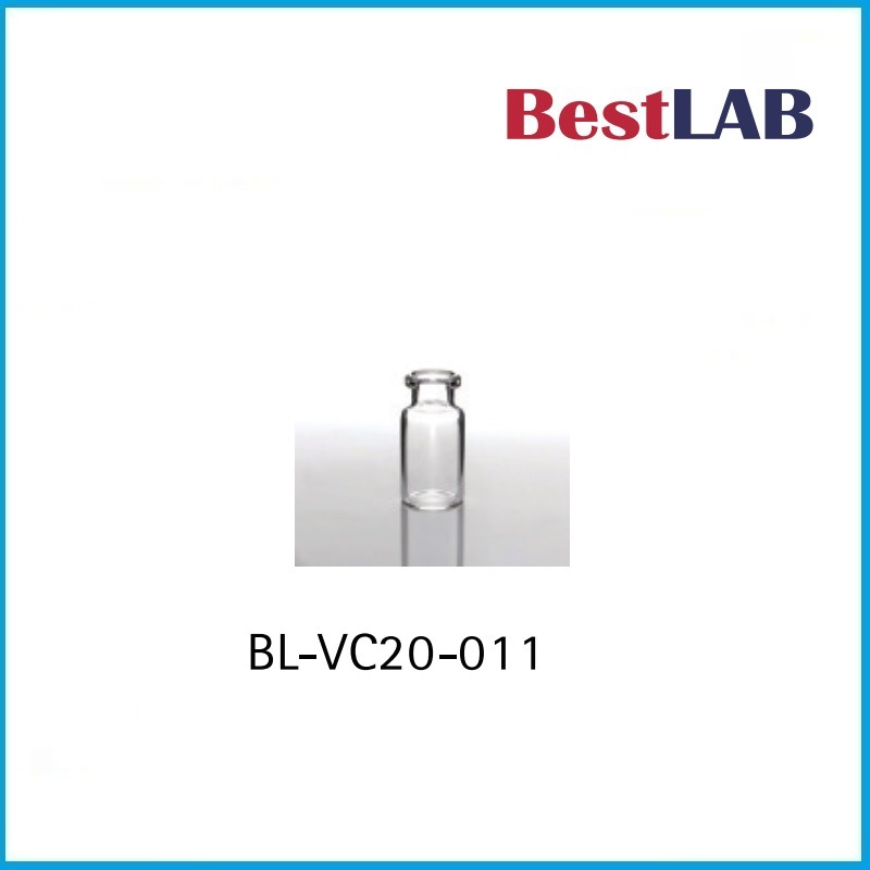 10ml 卡口样品瓶 透明玻璃 平底 BL-VC20-011 Bestlab品牌