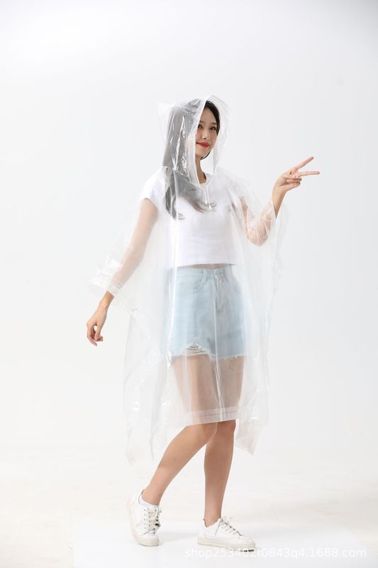 プルオーバー使い捨てプルオーバーレインコートカードスタイルレインコート肥厚ラフティング旅行ポンチョコンサート卸売代理店|undefined