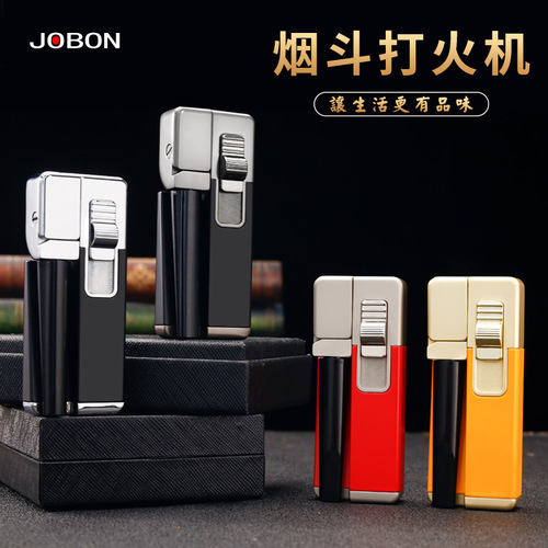 Cross-border sourcing JOBON bevel fire pipe lighter, dual-purpose, personalized and creative, factory direct supply wholesale
