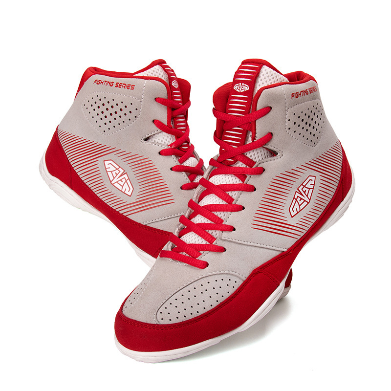 Men's Wrestling Boxing Shoes Are Non-Slip, Breathable and Wear-Resistant, Suitable for Indoor Comprehensive Training and Fitness, and Can Be Supplied Directly from the Manufacturer