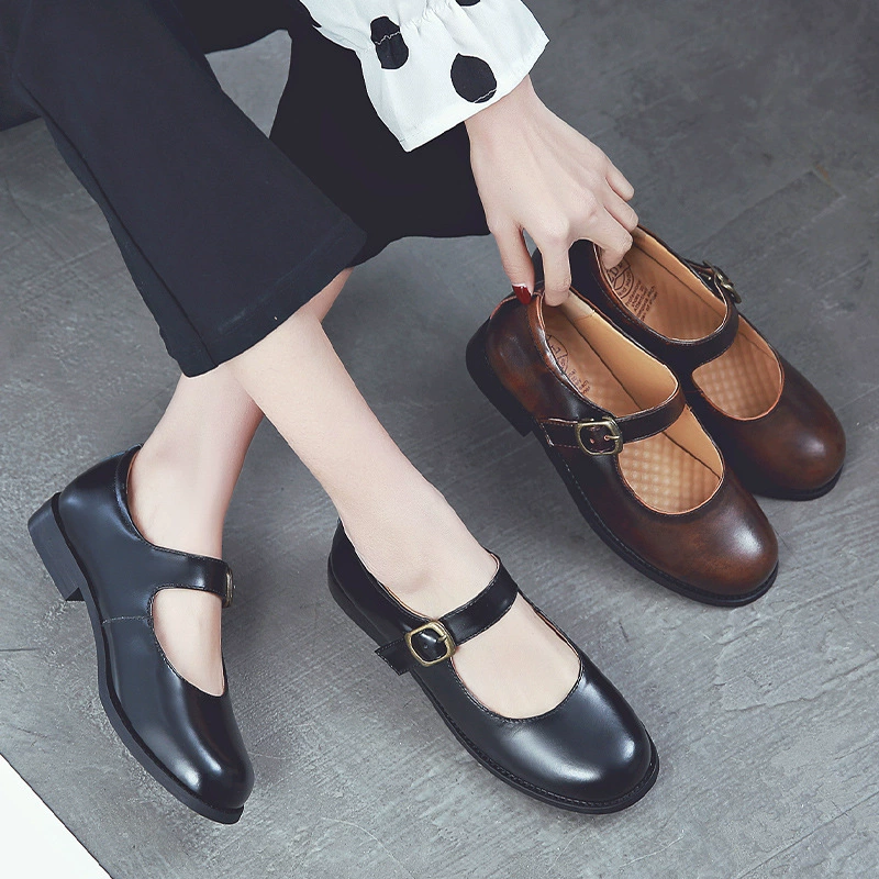 Заказы ~ ~ весна-лето новая японская Униформа JK обувь для студентов в стиле колледжа Мэри Джейн обувь в женской обуви