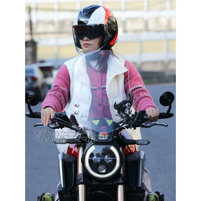 Bike Modification, Honda-Specific Windscreen – Motorcycle front windshield