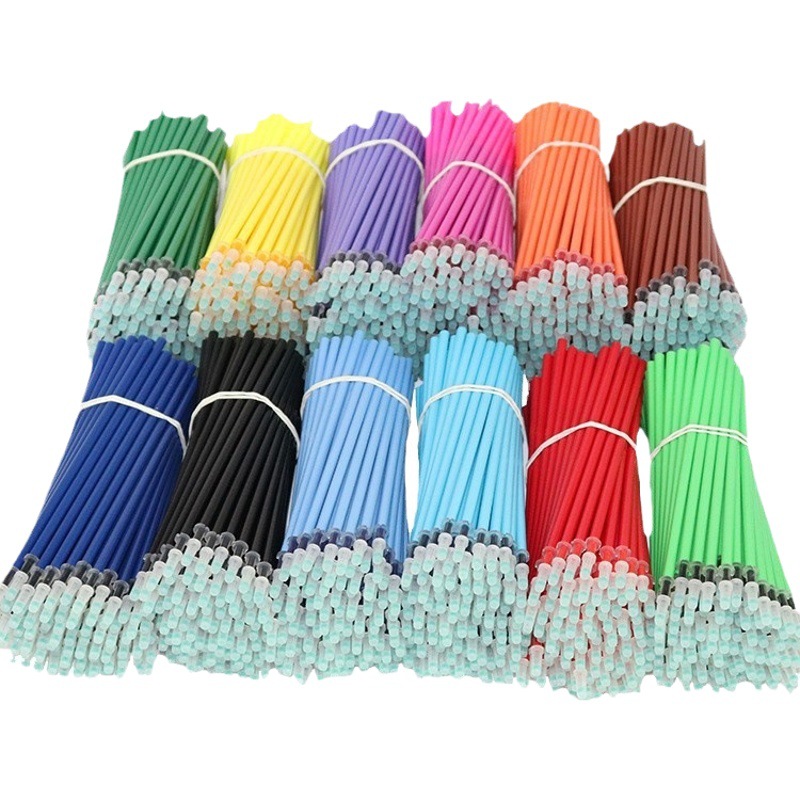 Color neutral refill 12 color color refill 0.5mm 12 color hand account refill full needle multi-color optional