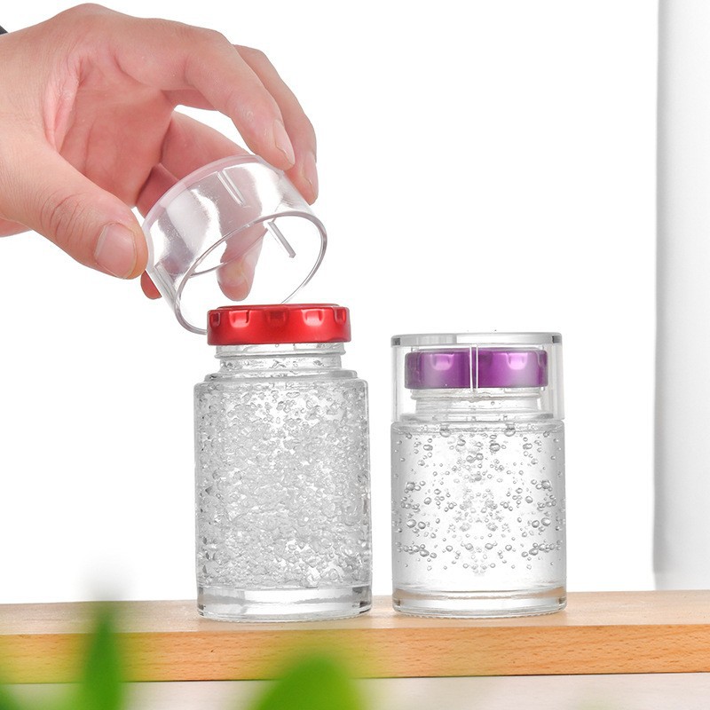 厂家直销高档燕窝玻璃瓶圆形蜂蜜瓶鲜炖耐高温瓶子密封分装瓶批发