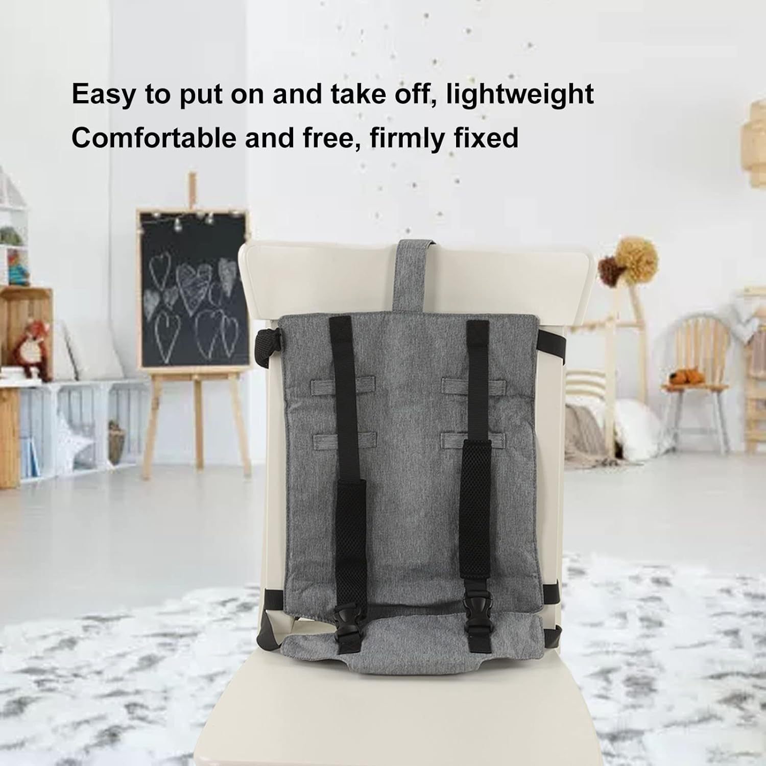 Silla de bebé cinturón de seguridad portátil asiento portátil cinturón de alimentación de bebé fijo cinturón de seguridad de la silla de los niños