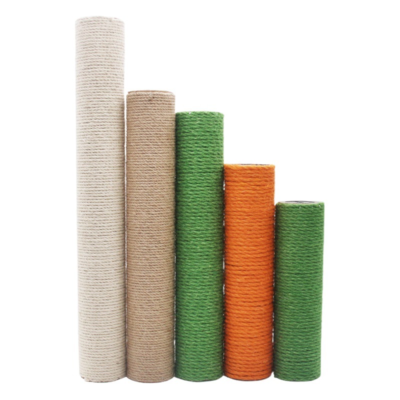 Suministro directo de fábrica gato escalada marco columna DIY material de la columna de rasguño de gato a través del cielo columna accesorios columna de yute columna de PVC reemplazo