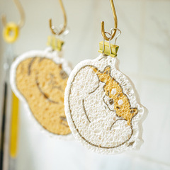 2F刷碗海綿百潔布清潔去污擦鍋巾木漿棉寶寶專用洗碗布木漿抹布