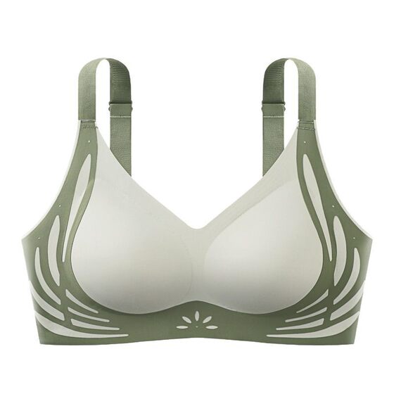 Cross-border Anti-gravity Litching Queen Traceless Underwear Gathering Parammary Anti-sagging Sports Fixed Non-running Cup Gathering Bra