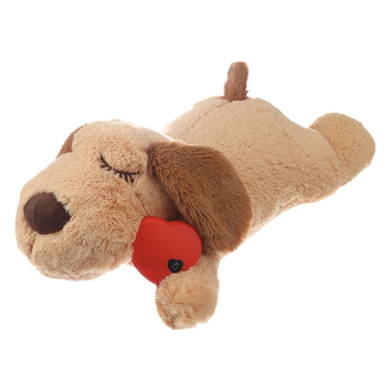 Juguete de Peluche para Perros, el Más Vendido en el Extranjero, para Aliviar la Ansiedad y Ayudar a Dormir, Simula Latidos del Corazón, Interactivo, para Abrazar y Dar Comodidad