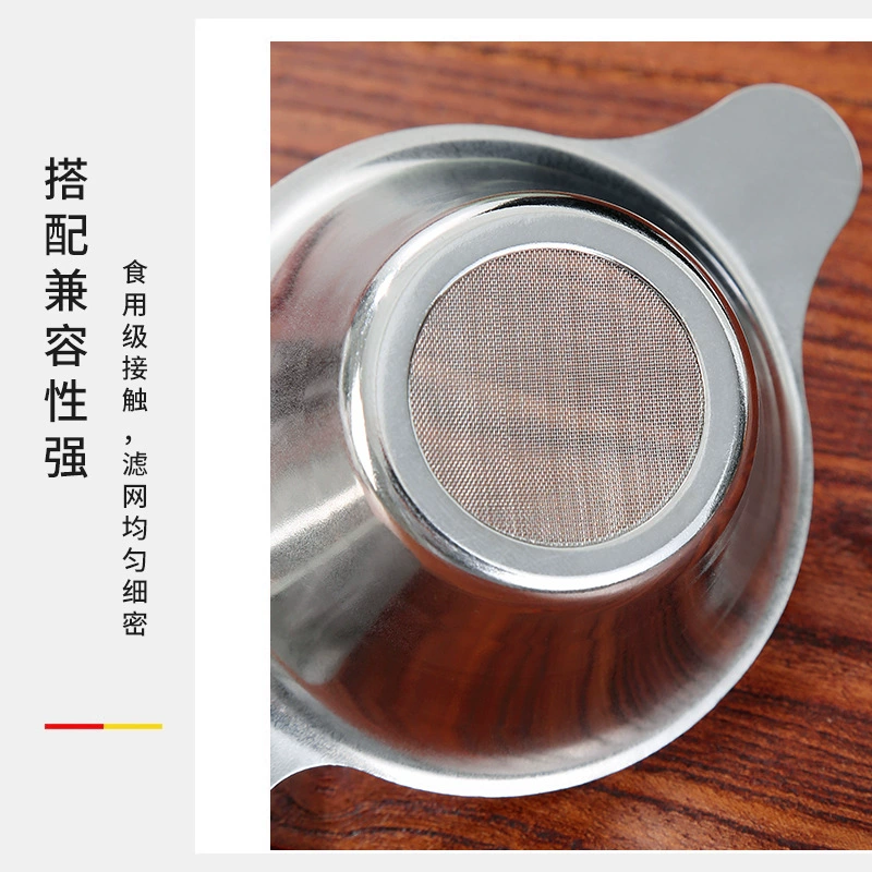 Tea set with accessories stainless steel, glass cigarette holder, tea cup