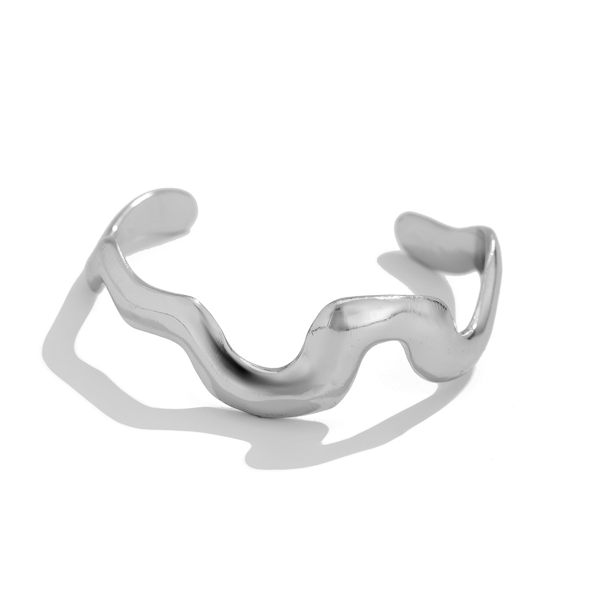 29g Weight Bracelets, Necklace Classification 1 Piece Quantity Holiday, Daily Occasion Alloy Material Irregular Pattern Women's Gender Punk, Streetwear Style Punk Streetwear Irregular Alloy Women's Bracelets Necklace 57