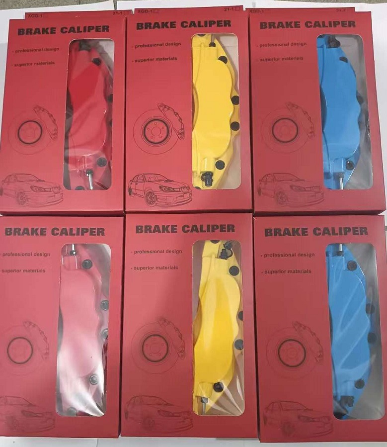 Car Modification Wheel Hub Cover Decoration, Brake Cover, 3D Brake Decoration, Caliper Cover, Caliper Cover in Large, Medium, and Small Sizes