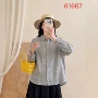 翻领新款宽松秋季棉衬衫