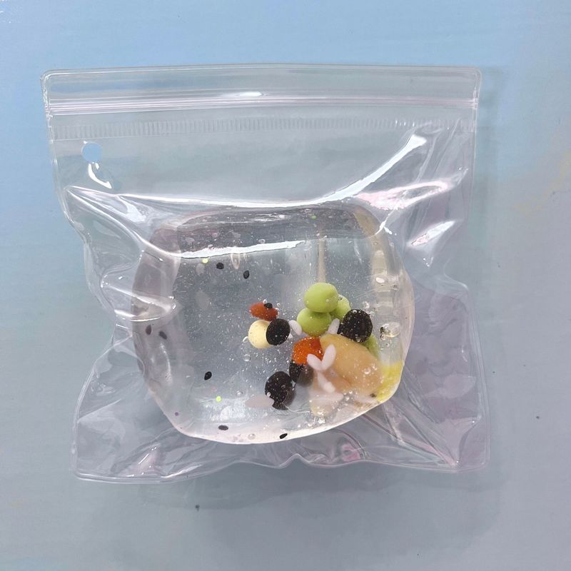 小红书同款藕粉捏捏乐解压水果玩具慢回弹发泄减压儿童玩具批发|undefined