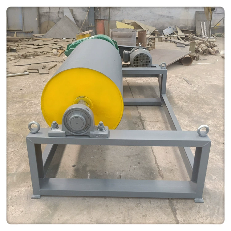 Высокопрочный магнитный барабан с постоянным магнитом для удаления горнодобывающего утюга, полумагнитный полностью магнитный барабан, магнитный инструмент для удаления железа, конвейер, поглощающая железо лента, магнитный ролик