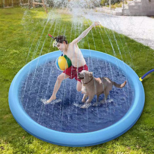 Spot Pet Spray Mat Pet Dog Swimming Pool Foldableing Cleaning Bath Pool Kidsren's Dog Outdoor Water Play Mat