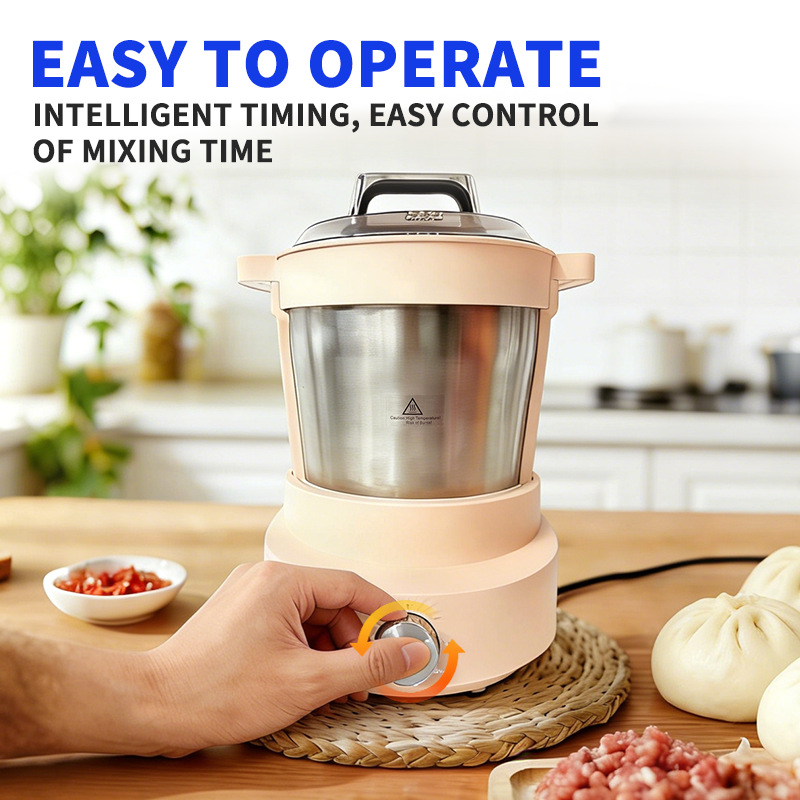 Automatic dough mixer meat grinder 6L fermentation function