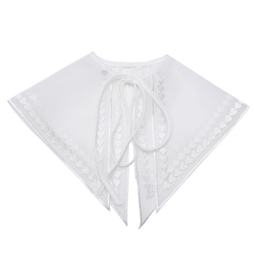 New style women's collar flower navy collar fake collar shawl decoration women's collar flower DIY creative versatile cross-border e-commerce