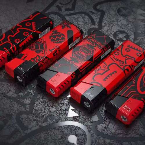 Baide W01 windproof lighter, fashionable and stylish, rechargeable, thickened plastic, high-grade durable electronic lighter