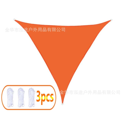 Avtomobil yan çətirləri, Cross-Border Outdoor Triangular Sunshade - orange-11-1m
