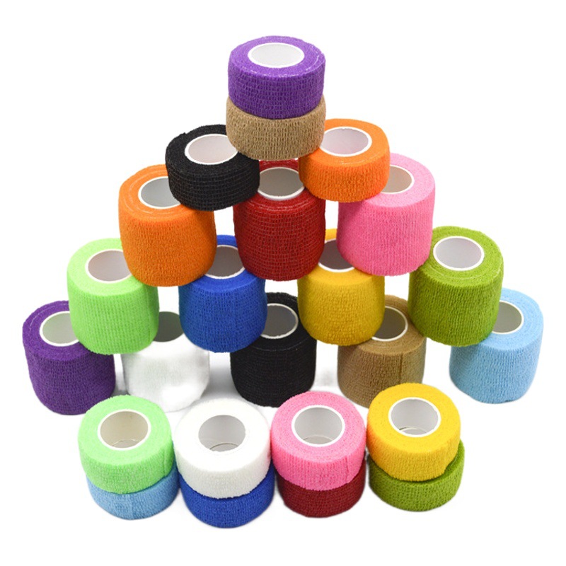 Cross-Border Finger Protection Bandage Elastic Self-Adhesive Student Non-Woven Fabric Ankle Sports Wrist Protection Bandage Outdoor
