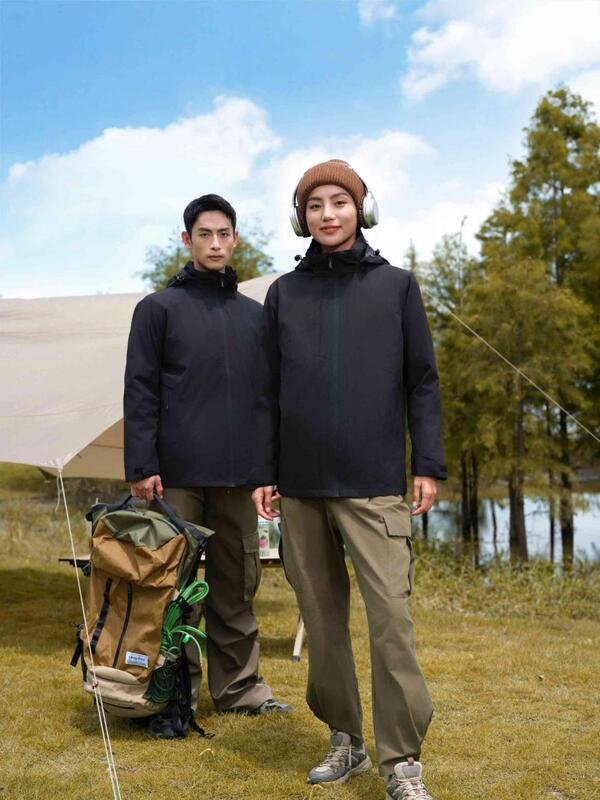 春秋薄款冲锋衣定制logo企业团体外套防风防水软壳风衣工作服刺绣|undefined