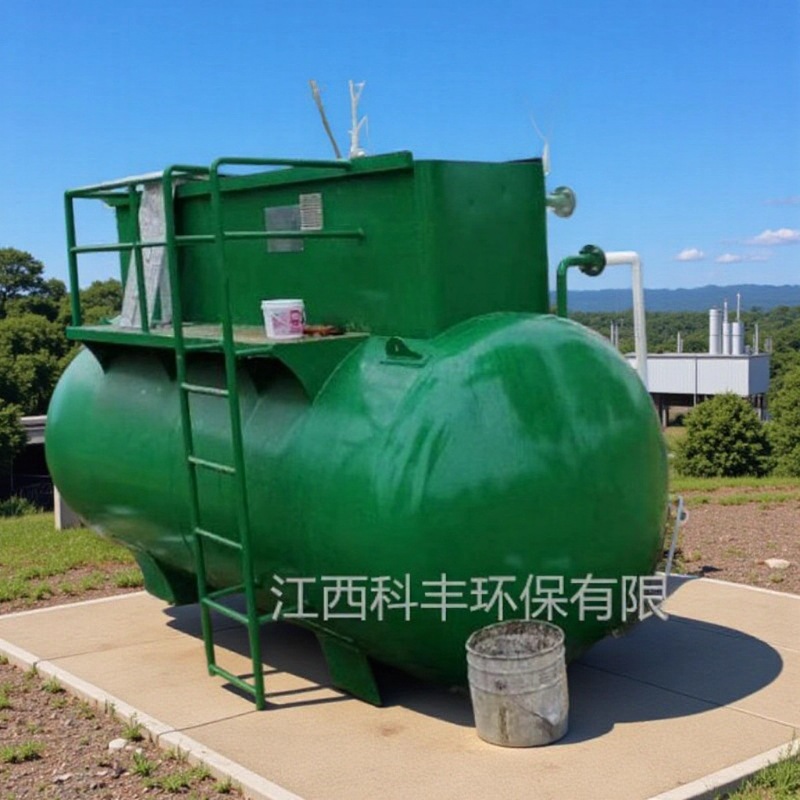 直销生活污水处理环保设备碳钢膜过滤全自动好氧菌种生化处理厂家