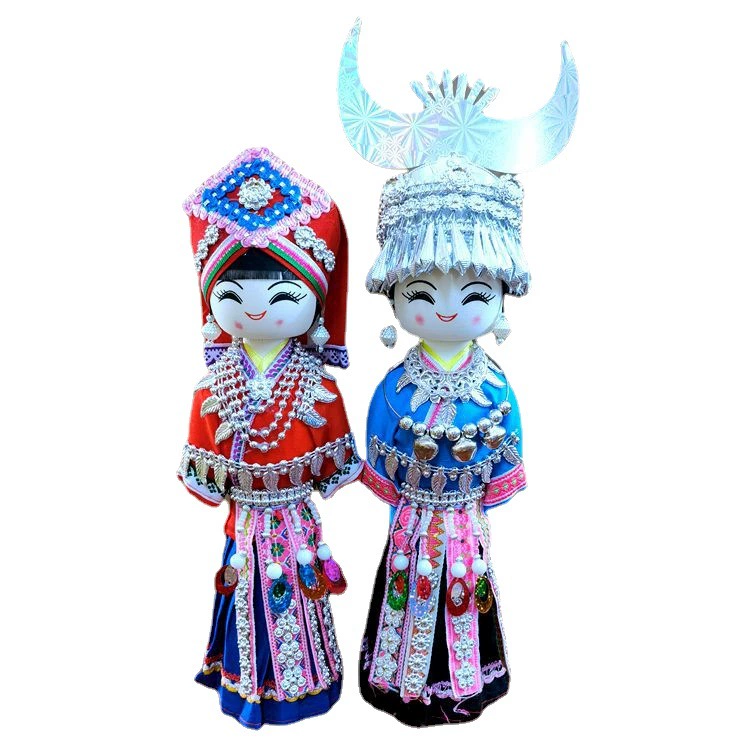 Этнический кукольный, деревянная голова куклы