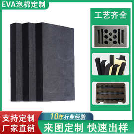 厂家直供现货38度eva泡棉板材 高密度黑色eva片材EVA包装内衬材料