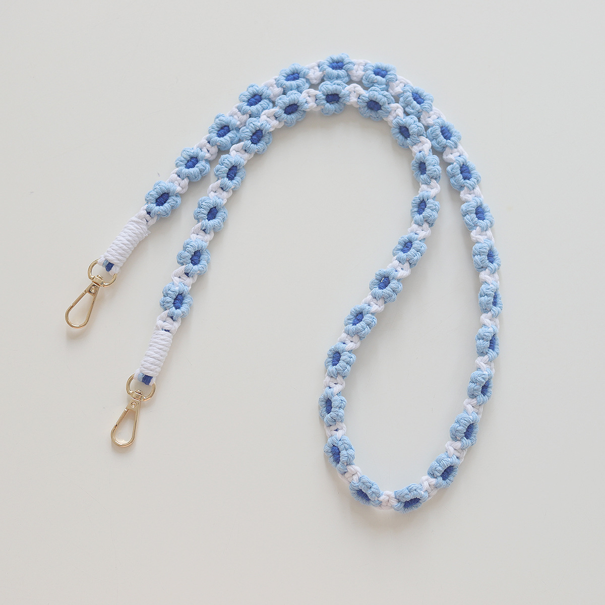 단색 - 하늘색과 흰색