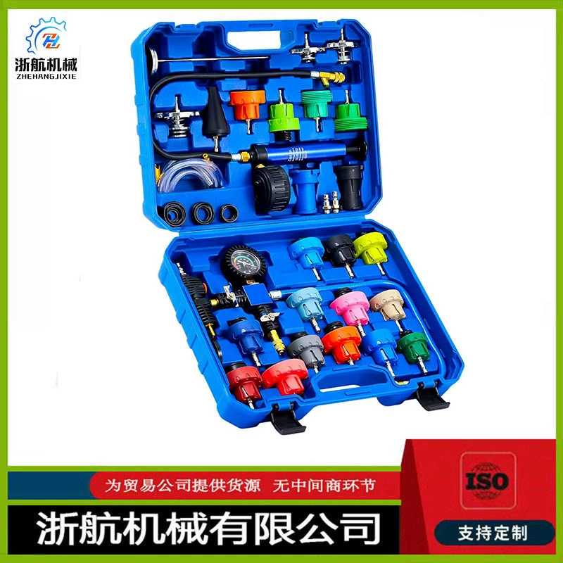 34 шт. автомобильный резервуар для воды детектор утечки система охлаждения напорный инструмент антифриз ручная замена наполнителя