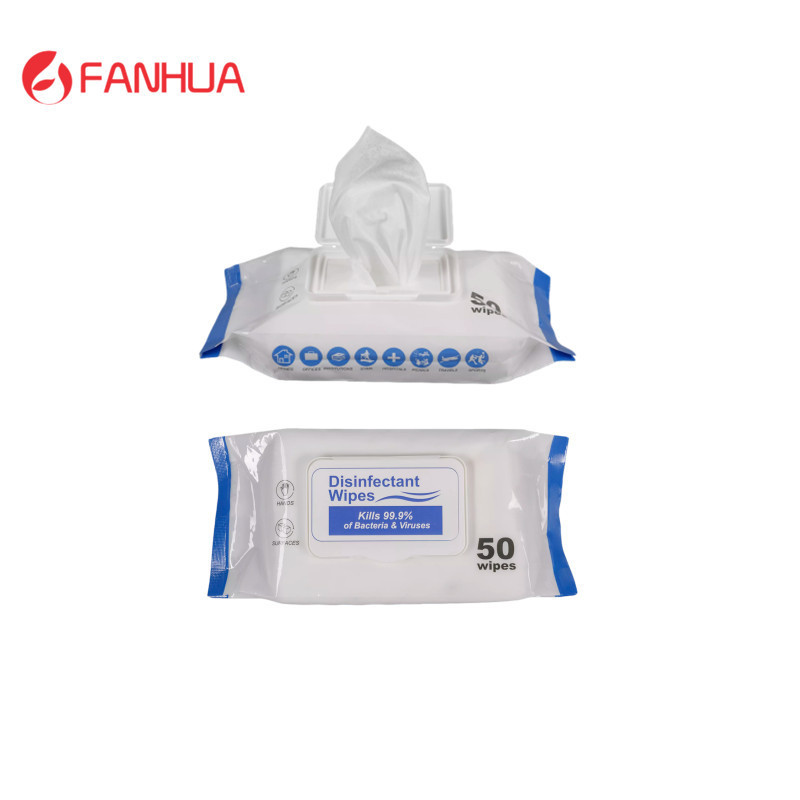 Disinfection wipes alcohol-free quaternary ammonium salt sterilization disinfection wipes wipes wipe object surface neutral packaging