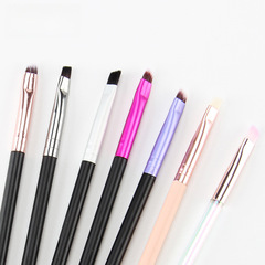 Factory Direct Sale RF Single-Angle Eyebrow Brush Spiral Eyelash Brush Makeup Tool Dual-Head Eyebrow Brush Makeup Brush