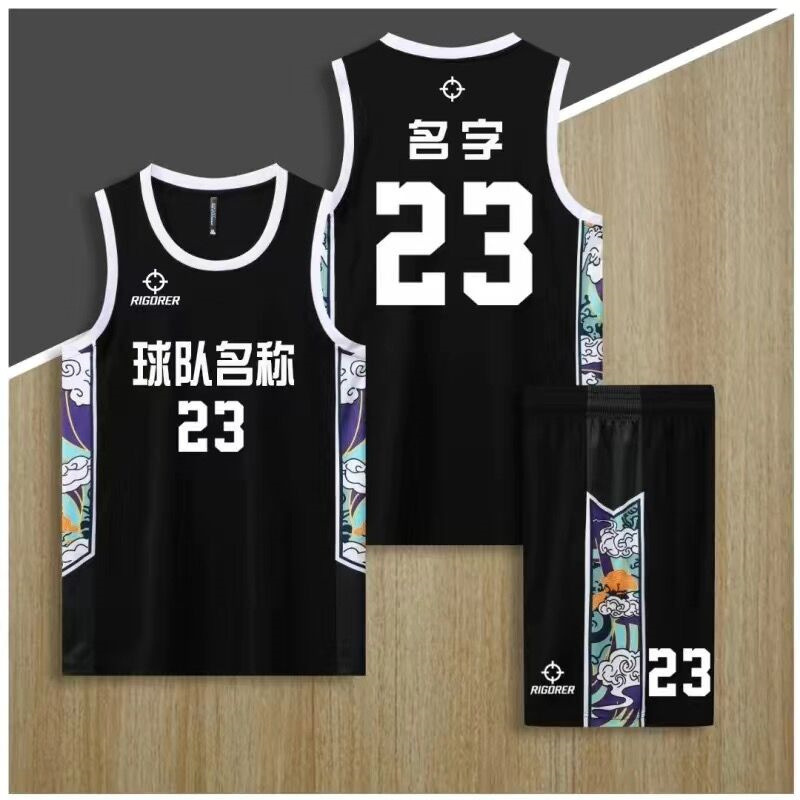 新款篮球服套装男女队服比赛训练美式球衣大学生运动DIY订作批发