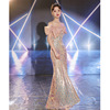 Pink Birthday Graduation Adult Gift Art Exam Sequin Dress