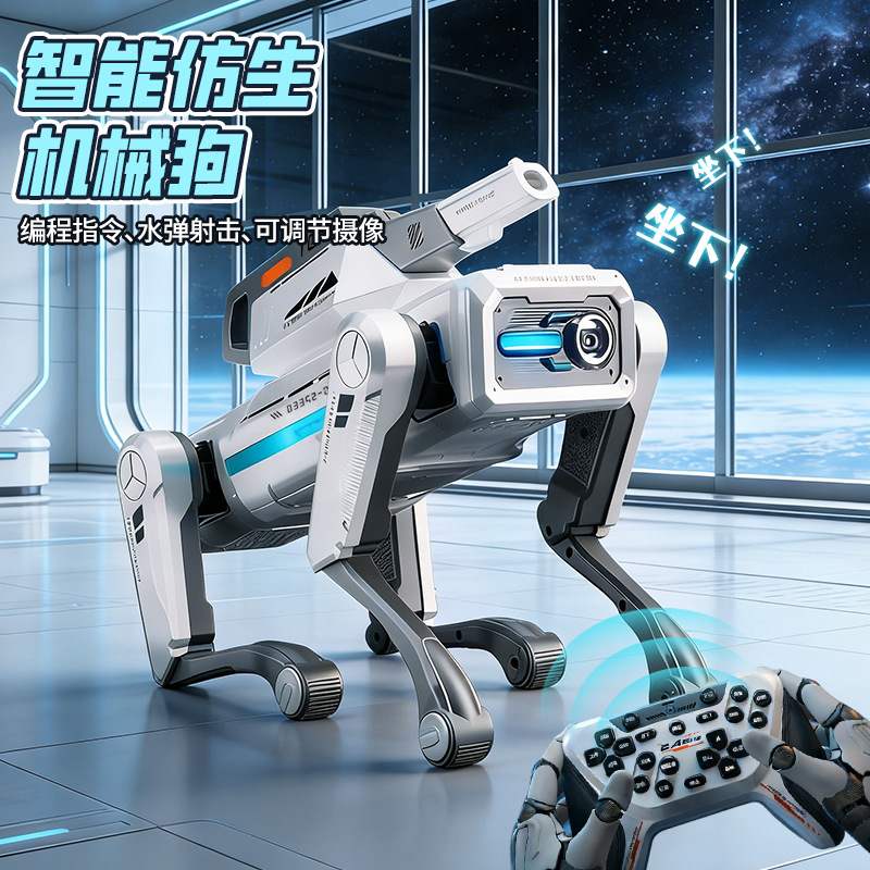 Inteligente AI máquina de perro cámara de inteligencia artificial programación robot juguetes de control remoto niños puzzle regalo de cumpleaños