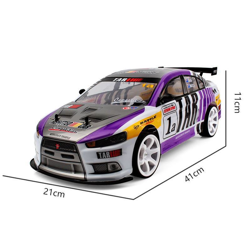 1:10 large rapid drift car four-wheel drive remote control high-speed car 2.4G dual-mode electric race remote control flat car 1:10 large rapid drift car four-wheel drive remote control high-speed car 2.4G dual-mode electric race remote control flat car